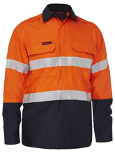 Bisley Apex 185 Taped Hi Vis FR Ripstop Vented Shirt